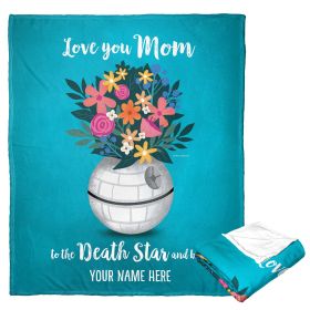 [Personalization Only] Star Wars Classic To the Death Star and Back, Personalized Silk Touch Throw