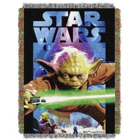 Star Wars Powerful Ally Licensed 48"x 60" Woven Tapestry Throw