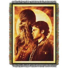 Star Wars Han Solo - Two Pirates Licensed 48"x 60" Woven Tapestry Throw