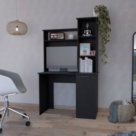 Bookcase Desk XS Benzoni, Office, Black