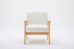 Bahamas 25" Beige Linen Fabric Chair - as Pic