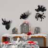 3Pcs Creepy Reaching Hands With Lighted Candles Wall Mounted Halloween Decoration Witch Devil Hand Aesthetic Goth Gothic Life-Sized Horror Hands Hangi