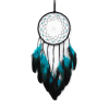 1pc Feather Dream Catcher For Bedroom; Patterned Decor Hollow Boho Wall Hanging; Handmade Dreamcatcher; Home Decor - A