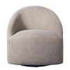 Upholstered 360 Degree Swivel Chair - as Pic