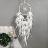 4pc; Fairy Butterfly Dream Catcher Gradient Color Crystal Stone Life Tree Feather Wind Chime Ornament Home Shop Decoration Pendant Finished Product Wi