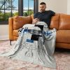Star Wars Classic Astromech Droid Silk Touch Throw Blanket 40 x 50 inches