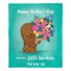 [Personalization Only] Star Wars Classic Your Little Wookie, Personalized Silk Touch Throw