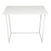 Folding Computer Desk for Small Spaces, Space-Saving Home Office Desk, Foldable Computer Table, Laptop Table, Writing Desk