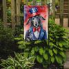 Scottish Deerhound Patriotic American Garden Flag Mailbox Flag Decorative Yard Flag Banner Outside Patio Artwork Yard Flower Beds, Garden Size