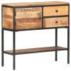 Sideboard 33.5"x11.8"x31.5" Rough Mango Wood
