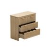 4 Drawers Rattan Cabinet,for Bedroom,Living Room,Dining Room,Hallways,Easy Assembly - as picture