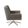 Swivel Lounge Chair, Star Based Swivel - as Pic