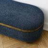 Storage Ottoman Bench, Upholstered End of Bed Ottoman Bench with Storage and Seating, Large Blanket Storage Bench for Foot Rest in Bedroom