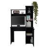 Bookcase Desk XS Benzoni, Office, Black
