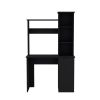 Bookcase Desk XS Benzoni, Office, Black