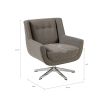 Swivel Lounge Chair, Star Based Swivel - as Pic
