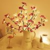 LED Purple Butterfly Orchid Branch Vase Filler - 20 Fairy String Lights