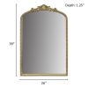 Beaded Arch Wall Decor Mirror