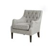 Button Tufted Accent Chair - as Pic