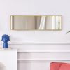 The 4rd generation aluminum alloy metal frame wall mounted full body mirror, bathroom makeup mirror, bedroom entrance, decorative mirror