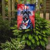 Giant Schnauzer Patriotic American Garden Flag Mailbox Flag Decorative Yard Flag Banner Outside Patio Artwork Yard Flower Beds, Garden Size