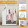 Kids Dress-Up Costume Organizer Bedroom Storage Cabinet