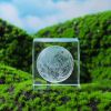 Moon; Cloud; 3D Cube Engraved Crystal Craft Ornaments; Desktop Bedroom Decorations; Creative Birthday Gifts - Cloud Cover