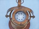 Antique Brass Hanging Compass 8"