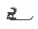 Cast Iron Moose Hand Towel Holder 10"