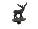 Cast Iron Moose Kitchen Paper Towel Holder 16"