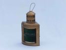 Antique Brass Port And Starboard Oil Lantern 17"