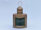 Antique Brass Port And Starboard Oil Lantern 17"
