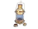 Solid Brass Anchormaster Oil Lantern 15"