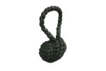 Antique Seaworn Bronze Cast Iron Sailors Knot Door Stopper 10"