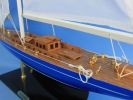 Wooden Velsheda Model Sailboat Decoration 35"