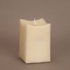 Simplux Squared Candle w/Moving Flame (Set of 2 w/Remote) 3.5" SQ