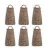 Wall Basket (Set of 6) Willow