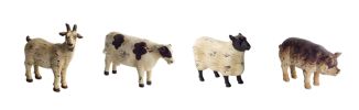 Resin Farm Animal Figurines