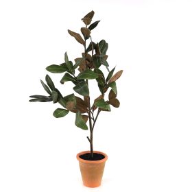 Potted Tree Topiary (Option: 41" Magnolia)