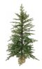 Artificial Pine Tree  in Burlap Base PVC/Metal