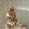 Artificial Pine Tree  in Burlap Base PVC/Metal