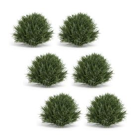 Artificial Foliage Half Orb (Option: 6pc Green 7.5")