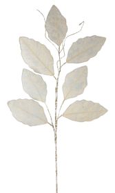 Magnolia Leaf Spray - Artificial Foliage Vase Filler (Option: 12pc White 31.5")