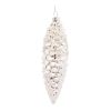 Pine Cone Ornament (Set of 12) 6.25"H, 7.25"H Glass