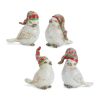 Christmas Bird Figurines Resin