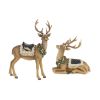 Resin Christmas Reindeer Deer Figurines