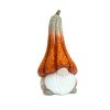 Terra Cotta  Fall Pumpkin Gnome Figurines (Set of 2)