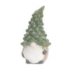Gnome with Tree Hat Figurines (Set of 2) Terra Cotta