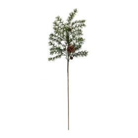 Pine Spray - Artificial Foliage Plastic (Option: 6pc Varigated/Cones 36.5")