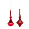 Drop Ornament (Set of 6) 10.5"H Glass